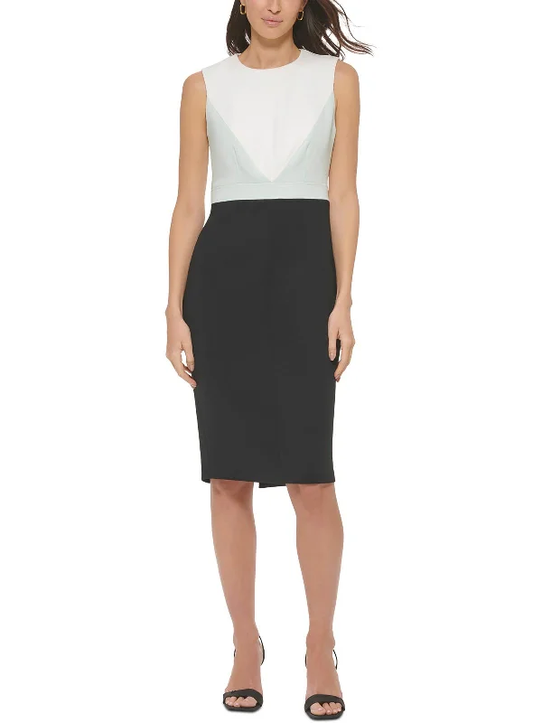 Clothing Woman Womens Office Career Sheath Dress