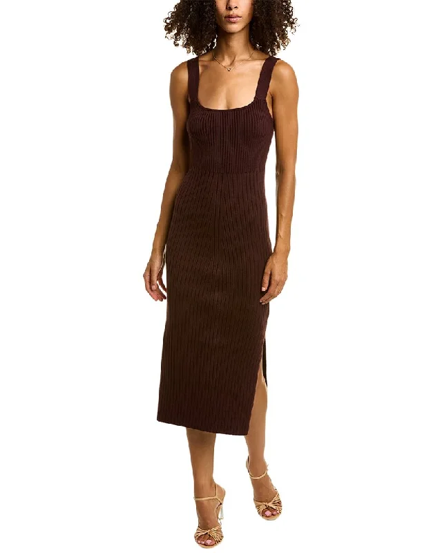 Trendy Women's Apparel Wayf Ribbed Tank Dress