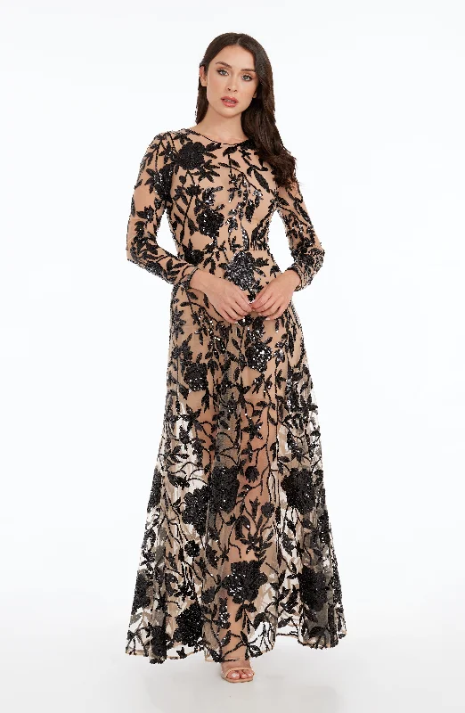 Comfortable Chic Ava Gown Early Access To Art Deco Styles Sale
