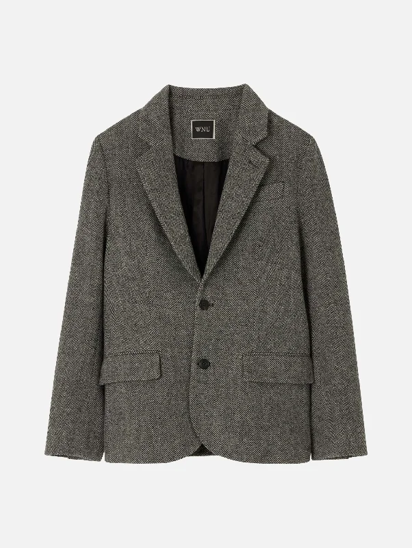 Affordable Luxury Women's Garments Coastal Beach - Inspired Style Hutton Blazer in Grey Affordable Luxury Women's Garments Coastal Beach - Inspired Style Hutton Blazer in Grey