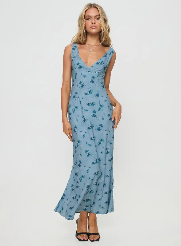 Women's Outerwear Clothing Donnelly Maxi Dress Blue