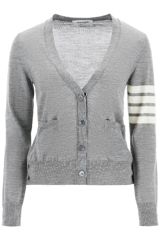 Plus-Size Women's Garments Fashion For Every Occasion Thom e Women's 4-Bar Merino Wool Cardigan Plus-Size Women's Garments Fashion For Every Occasion Thom e Women's 4-Bar Merino Wool Cardigan