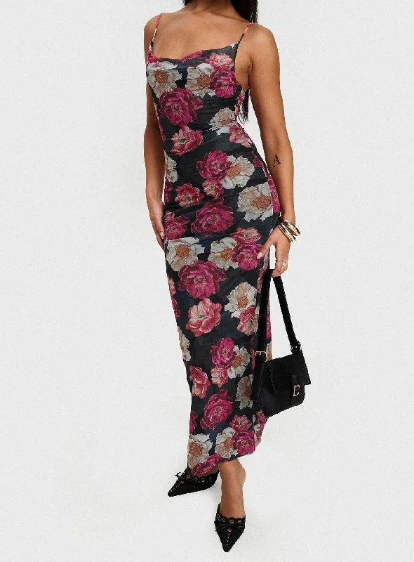 Fashion-Forward Women's Clothing Auley Maxi Dress Multi / Red Floral