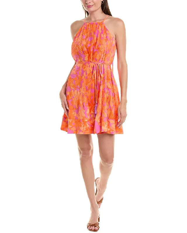 Unique Women's Fashion Pieces Taylor Pleated Crepe Dress