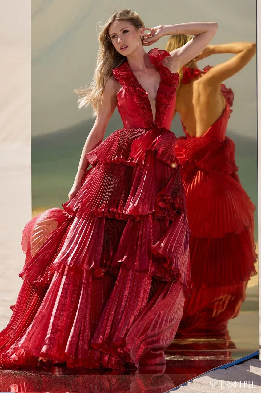 Chic And Edgy Sherri Hill 56801 Dresses Y2K Nostalgic Fashion Look