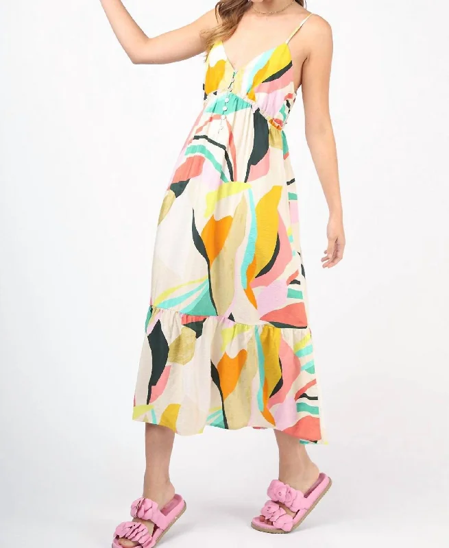 Affordable Online Boutiques Summer Lovin' Dress In Multi Color