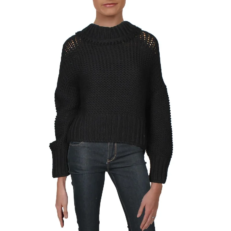 Women's Clothes For Work Events Travel Essentials My Only Sunshine Womens Open Stitch Cotton Turtleneck Sweater Women's Clothes For Work Events Travel Essentials My Only Sunshine Womens Open Stitch Cotton Turtleneck Sweater