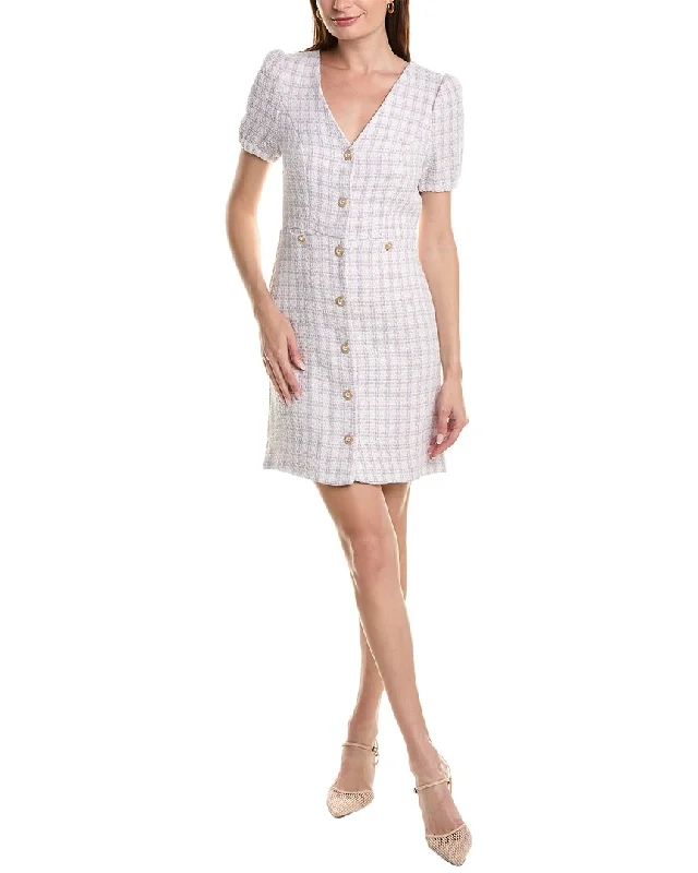 Women's Holiday Clothing Nanette by Nanette Lepore Naya Plaid Sheath Dress