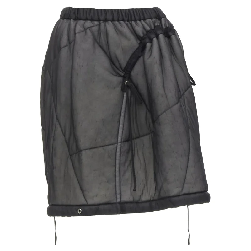Vintage Clothing For Women Limited Time Offers Comme Des Garcons Sheer Nylon Drawstring Padded Puffy Skirt Vintage Clothing For Women Limited Time Offers Comme Des Garcons Sheer Nylon Drawstring Padded Puffy Skirt