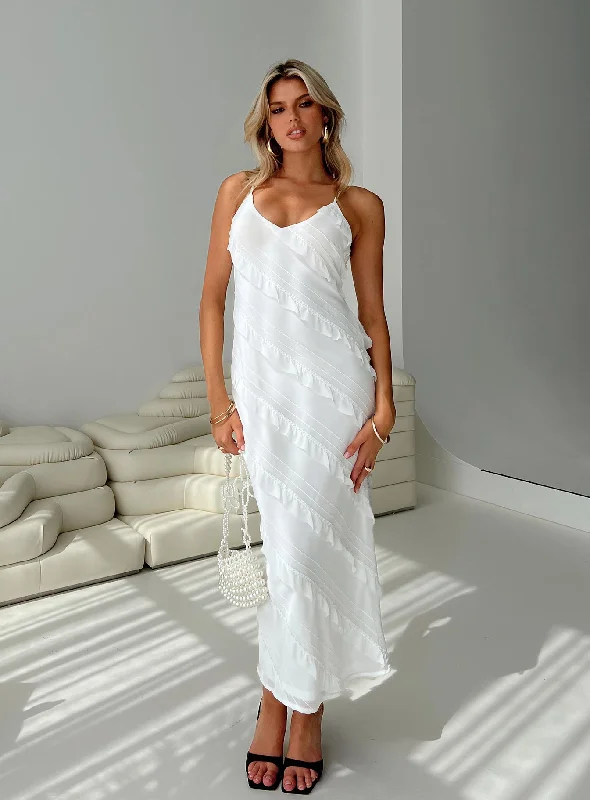 Women's Clothing Sets Lars Maxi Dress White