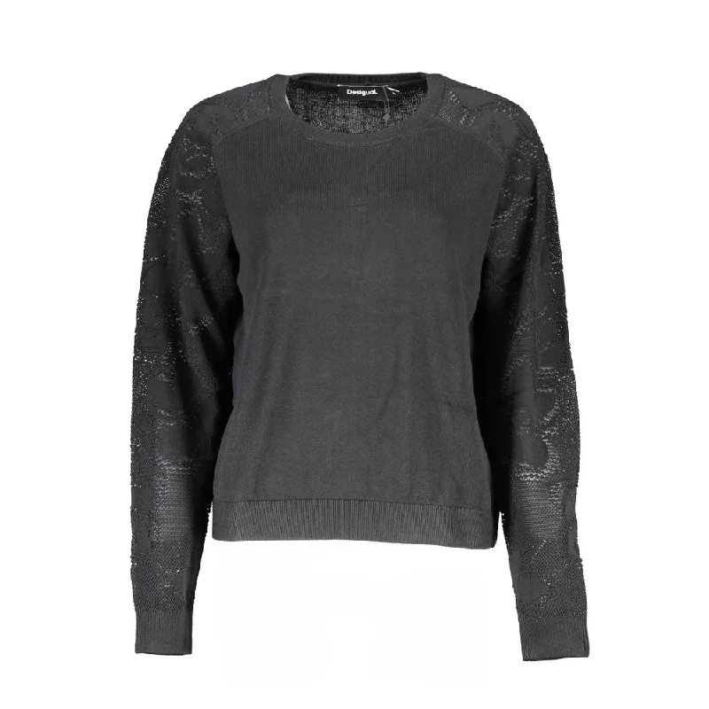 Women's Plus-Size Casual Outfit Feminine Soft - Hued Look Desigual Cotton Women's Sweater Women's Plus-Size Casual Outfit Feminine Soft - Hued Look Desigual Cotton Women's Sweater