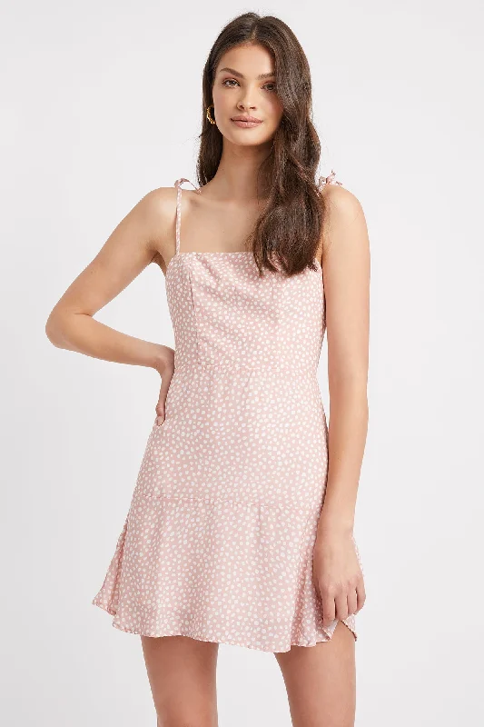 Women's Weekend Outfit Karlie Mini Tie Dress