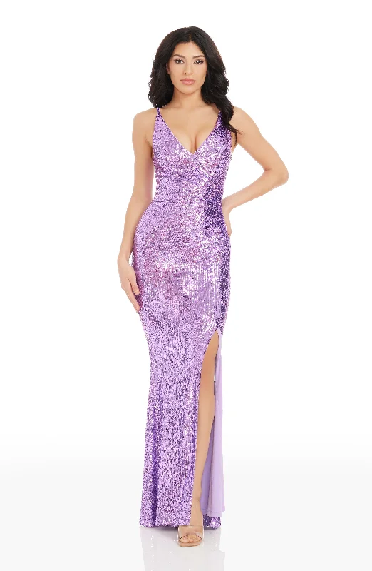 Best-Sellers Jordan Sequin Gown Playful Elegance
