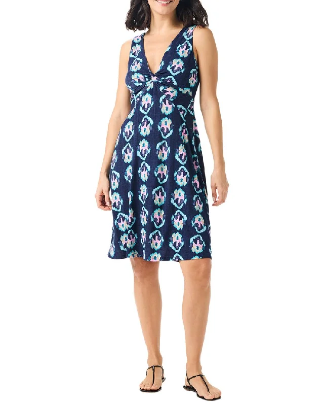 Comfortable Garments For Women NIC+ZOE Ocean Batik Dress