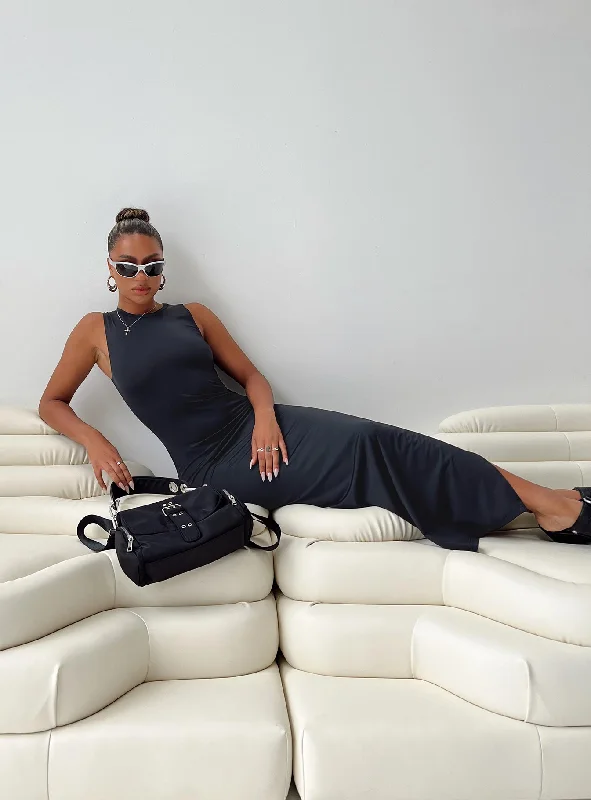 Casual Chic Women's Clothes Bena Maxi Dress Black