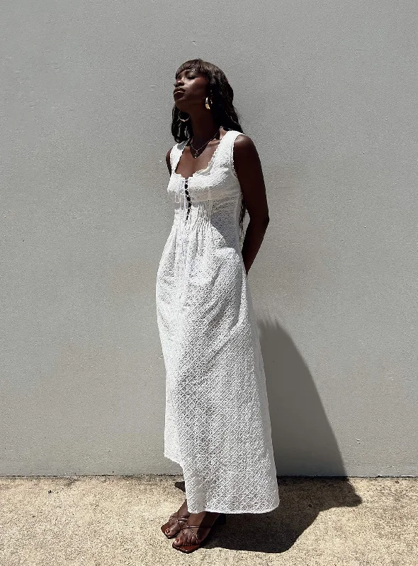 Bold Fashion Eason Maxi Dress White