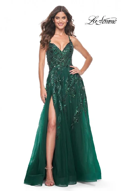 Contemporary Fashion Sale La Femme 32346 Dresses Feminine Elegance