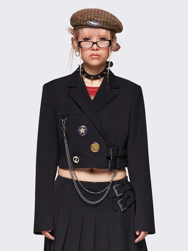 Women's Transitional Apparel Exclusive Discount Ingrid Cropped Blazer